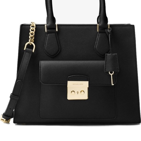 Michael Kors Medium Saffiano 100% Leather Bag 8/10 condition. No dustbag. - Picture 1 of 9